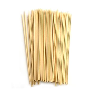 China Easily Cleaned Wooden Potato Bamboo Skewer Tornado BBQ Skewers BBQ Spits Natural Wood BBQ Sticks Tool for sale