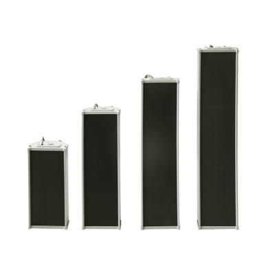 China Outdoor Column Speaker Active Waterproof Column Speaker With Built In Amplifier for sale