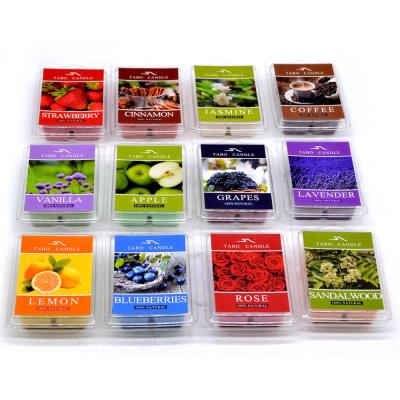 China Factory Wholesale Clamshell Packaging Scented Scented Soy Wax Melts for sale