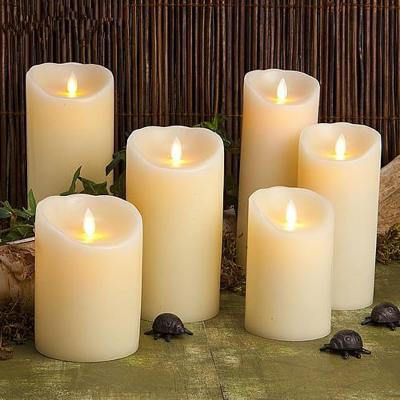 China Birthdays Battery Operated Mobile Dancing Flame Led Flameless Candles for sale