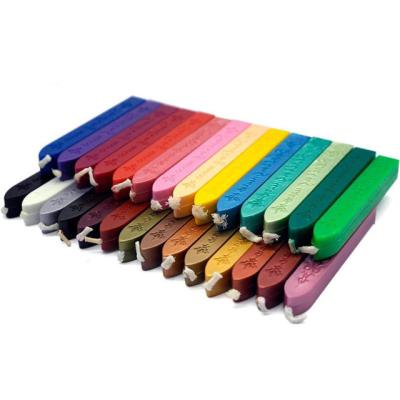 China Customized Colored Invitations Square Sealing Wax Sticks Sealing Wax Stick For Sealing Documents for sale