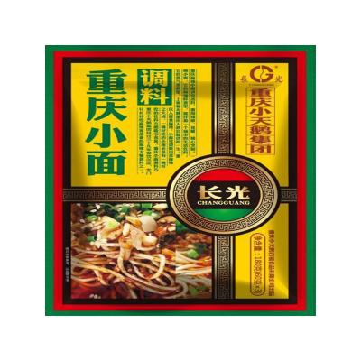 China Factory Supply Red Pastic Bag Noodles Oils Spicy Seasoning Ramen CHG-8 for sale