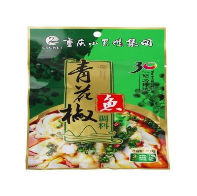 China Promotional Packing 200gx40bags Various Spicy Fish Flavoring Soup CHG-14 for sale