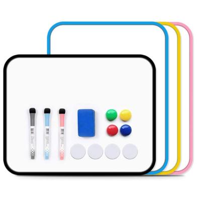 China 9x12 Inch School Portable Dry Erase Board Magnetic White Board for sale