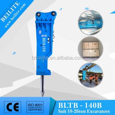 China 0.7-0.9cbm  18-26Ton BLTB-140B construction equipment concrete breaker machine for sale