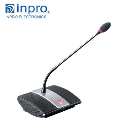 China Digital Conference System Customized Single Table Delegate Microphone Speaker Microphone Built-in Amplifier for sale