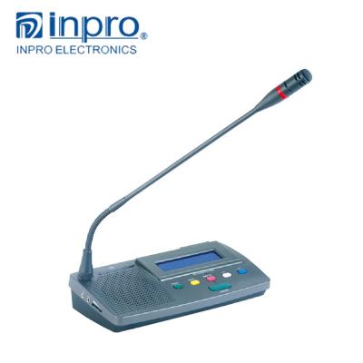 China Customized INPRO Delegate table microphone speaker microphone tube can plug or pull for wholesale for sale