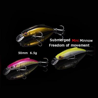 China Best Selling Minnow Fishing Lure Wholesale Colorful Hard ABS Baits Artificial Fishing Lure Suppliers You Minnow Z50 for sale