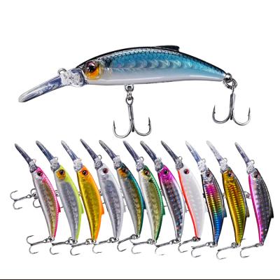 China Wholesale 50mm Lightweight Sinking Minnow 7g Lures Hard Beach Walker Pesca Bass Lures Fishing Bait You Minnow Z50S for sale