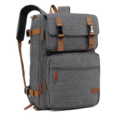 China With USB Lokass Multifunctional 3 Ways To Carry Backpack Sling Shoulder Bag Business Laptop Messenger Bag And Handbag for sale