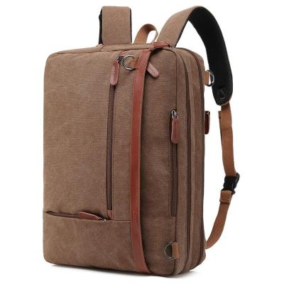 China Lokass 15.6/17.3 Inch Durable Multifunctional Messenger Laptop Bag Business Convertible Backpack for sale