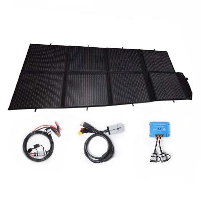 China sunpower mono photovoltaic home use 300w solar power system folding portable monocrystalline flexible solar panel 12v solar cells for sale for sale