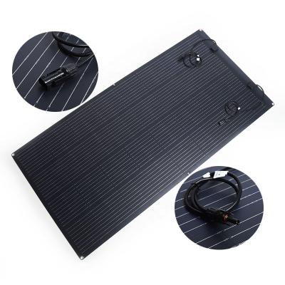 China Solar power system waterproof portable solar system roof rollable solar cell charger flexible high efficiency solar panels for sale