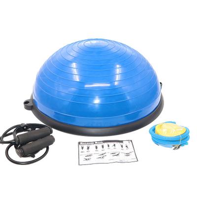 China Eco Friendly Pilates Yoga Fitness Balance Half Rebounding Ball for sale