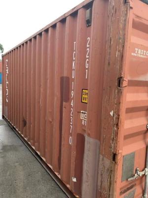 Cina 20GP che sopravvive Marine Containers For Storage usata acciaio in vendita