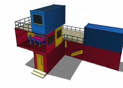 Cina Case prefabbricate di lusso del contenitore della villa moderna in vendita