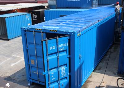 China Open Top 40ft Prefab Storage Container House for sale