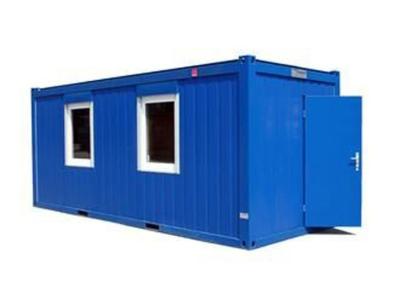 China Special Doors Windows 20gp Prefab Storage Container House for sale