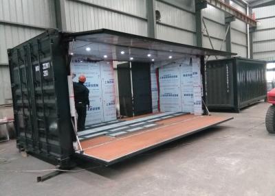 Cina Saldato ondulato placca la mostra del container in vendita