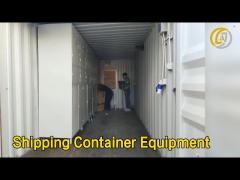 Fire Shipping Container Equipment Prefabricated 20GP Cube IP54 Anti - Corrosion