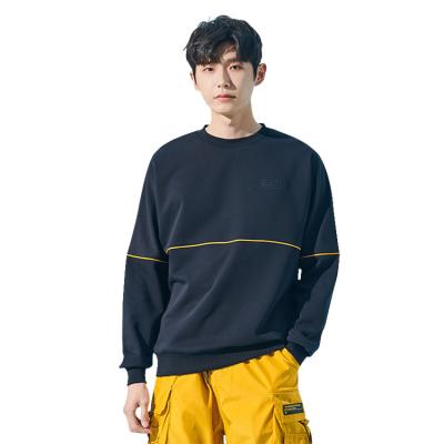 China Custom Anti-wrinkle And Soft Cotton Comfortable Unisex Round Neck Printed Long Sleeve Knitted Pullover for sale