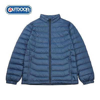 China New Style Anti-wrinkle Autumn Winter Super Lightweight Down Jacket For Men With Solid Color Style for sale