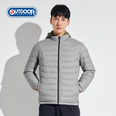 China New Style Anti-wrinkle Autumn Winter Super Lightweight Down Jacket For Men With Solid Color Style for sale