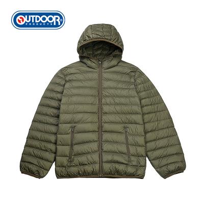 China new fashion Duck Down Jacket For Man hooded high quality Anti-wrinkle ultralight down coat for sale