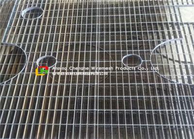 China Custom Walkway Mesh Grating Hot Galvanized 5mm Twist Bar For City Garden for sale