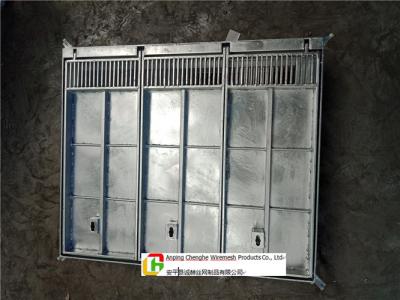 China Dren complementario galvanizado que ralla 1000*850 /850 *700 para el colector de aceite/el dren en venta