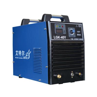 China HOT Cheap Hotels LGK-40Y India Pakistan MINI CUT 40 Welder INVERTER IGBT Air Plasma Cutters Portable Machine With Built In Compressor for sale