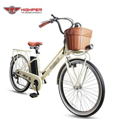 China 2021 Most Popular 250W 36V 10AH 26inch Folding Electric Bike Steel Bicycle/Electric Bike For Adults (HP-C05) for sale