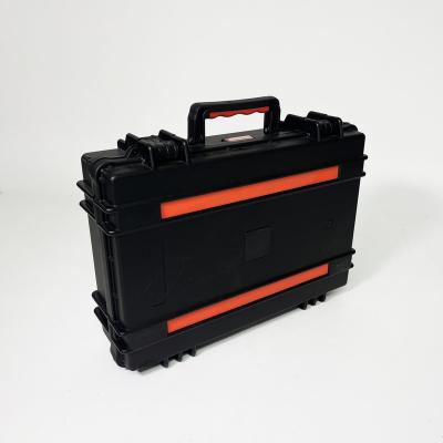 China Military Tactical Double Case ABS Military Crate Shockproof Custom Hard Plastic With Foam for sale