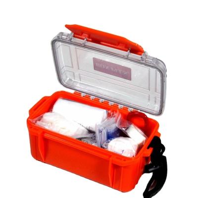 China WATERPROOF Professional Plastic Trolley Case Indoor Outdoor Portable First Aid Kit for sale