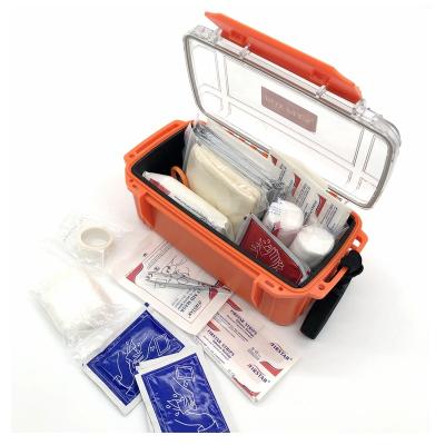 China WATERPROOF logo printing custom empty hard plastic case widely use emergency travel first aid kit for sale