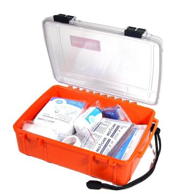 China Recyclable Travel Medical Supplies First Aid Kit Medical Case Waterproof First Aid Kit For Hiking for sale