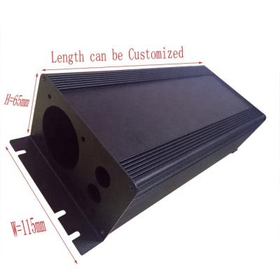 China Aluminum Electronic Enclosure Customized Extruded Aluminum Electronic Heat Sink Enclosures for sale