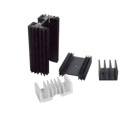 China Efficient Heat Dissipation Heatsink Custom Aluminum Electronic Anodized Heatsink Extrusion Profile for sale