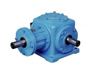 China High Precision Cast Iron Bevel Gear Reducer  / Hollow Shaft Gear Reducer for sale