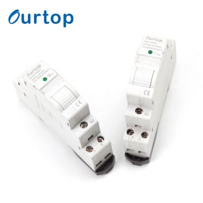 China OURTOP 230VAC Epoxy Multifunction Mini Latching Relay DIN Rail General Purpose Relay for sale