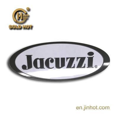 China Waterproof Metal Name Plate Tag In New Design Metal Plate Labels Car Sticker Wallpaper for sale