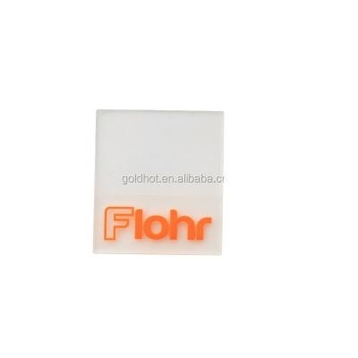 China Waterproof high quality plastic nameplate for household appliances flat nameplate adhesive nameplate for sale