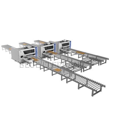 China Full automatic cabinetry e-commerce panel furniture production line for wood cabinet doors design for sale