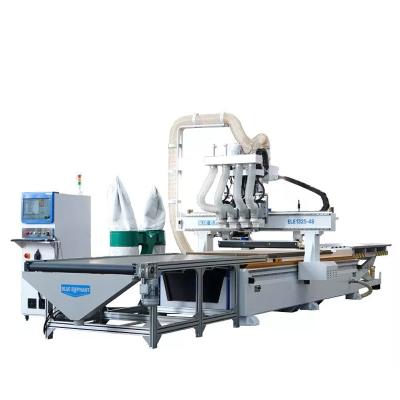 China Garment Shops Most Popular 1325 4 Process Furniture Nesting Machine ATC CNC Router For Cabinet Making for sale