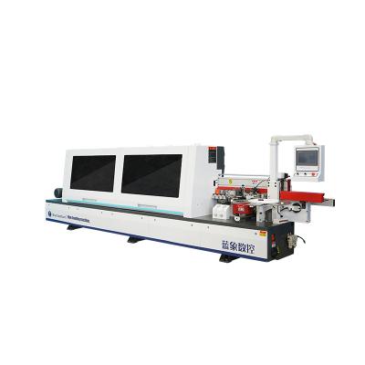 China New E-70A Hotels Automatic Panel Edge Machine Pneumatic Edge Trimming Wood Machine For Furniture Melamine MDF for sale