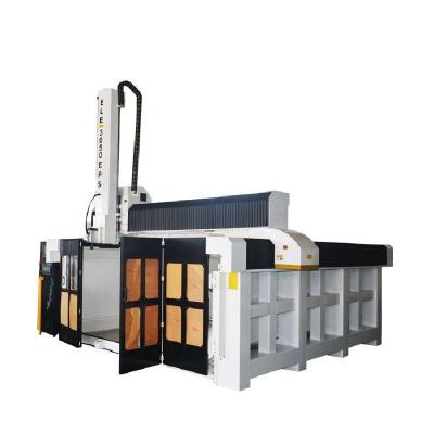 China Automatic EPS Foam Cutter Large Format Foam Cutter 3050 Shape Slitter 5 Axis Foam Cutter for sale