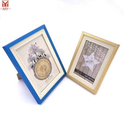 China Eco-Freindly Instant High Quality Solid Color Fine MDF Home Decoration High Quality Selling Photo Frame Home Photo Frame For Table Display for sale