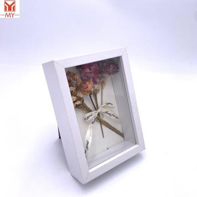 China High Quality Wholesale Simplicity MDF Art 3D Shadow Box Picture Deep Frame Photo Custom Photo Showcase for sale