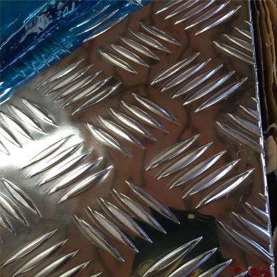 China Signs 2.5mm 3mm flat aluminum tread 5052 h34 for sale