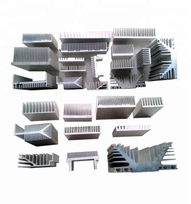 China Industrial Extruded Aluminum Radiator Profile for sale